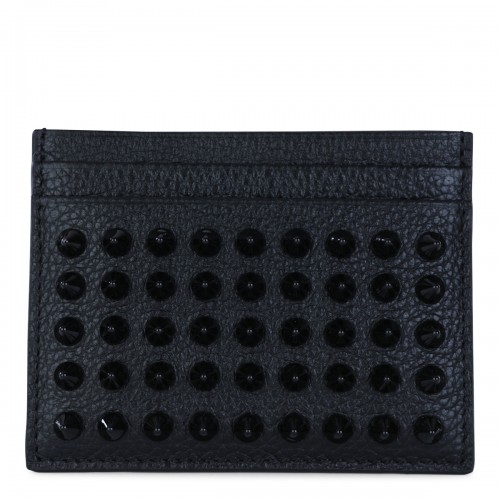 BLACK LEATHER WALLET