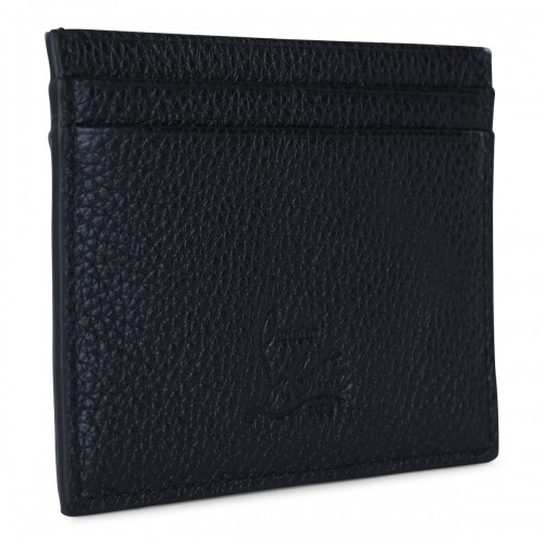 BLACK LEATHER WALLET