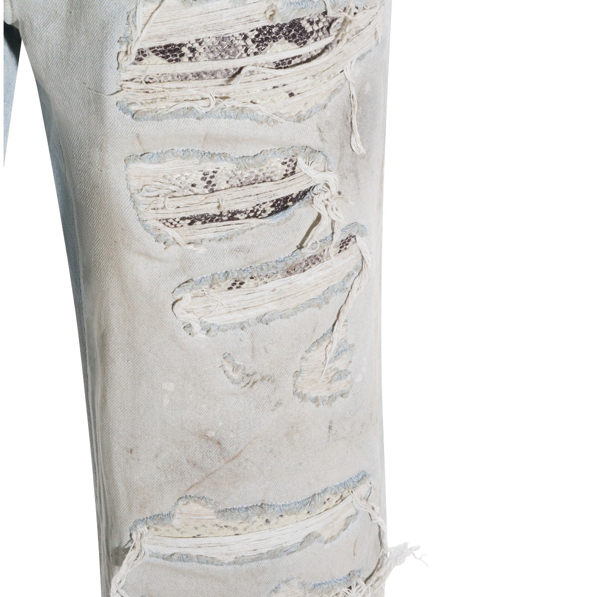 LIGHT BLUE COTTON JEANS