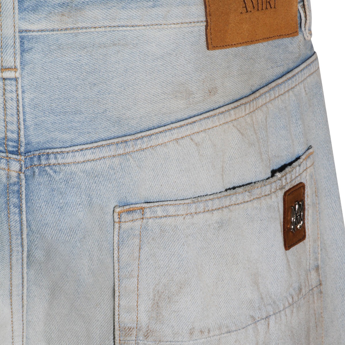 LIGHT BLUE COTTON JEANS