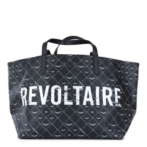 BLACK SHOPPER XL TOTE