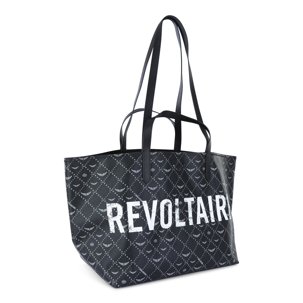 BLACK SHOPPER XL TOTE 2