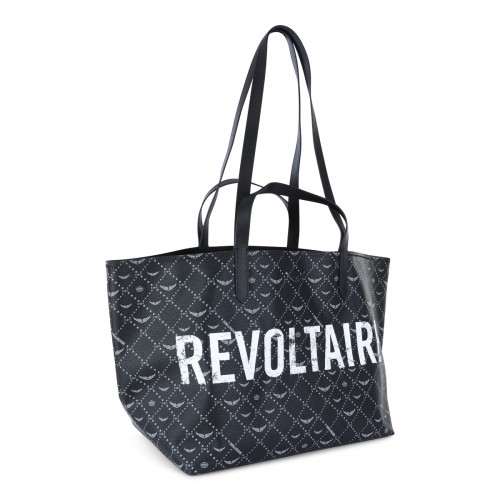 BLACK SHOPPER XL TOTE