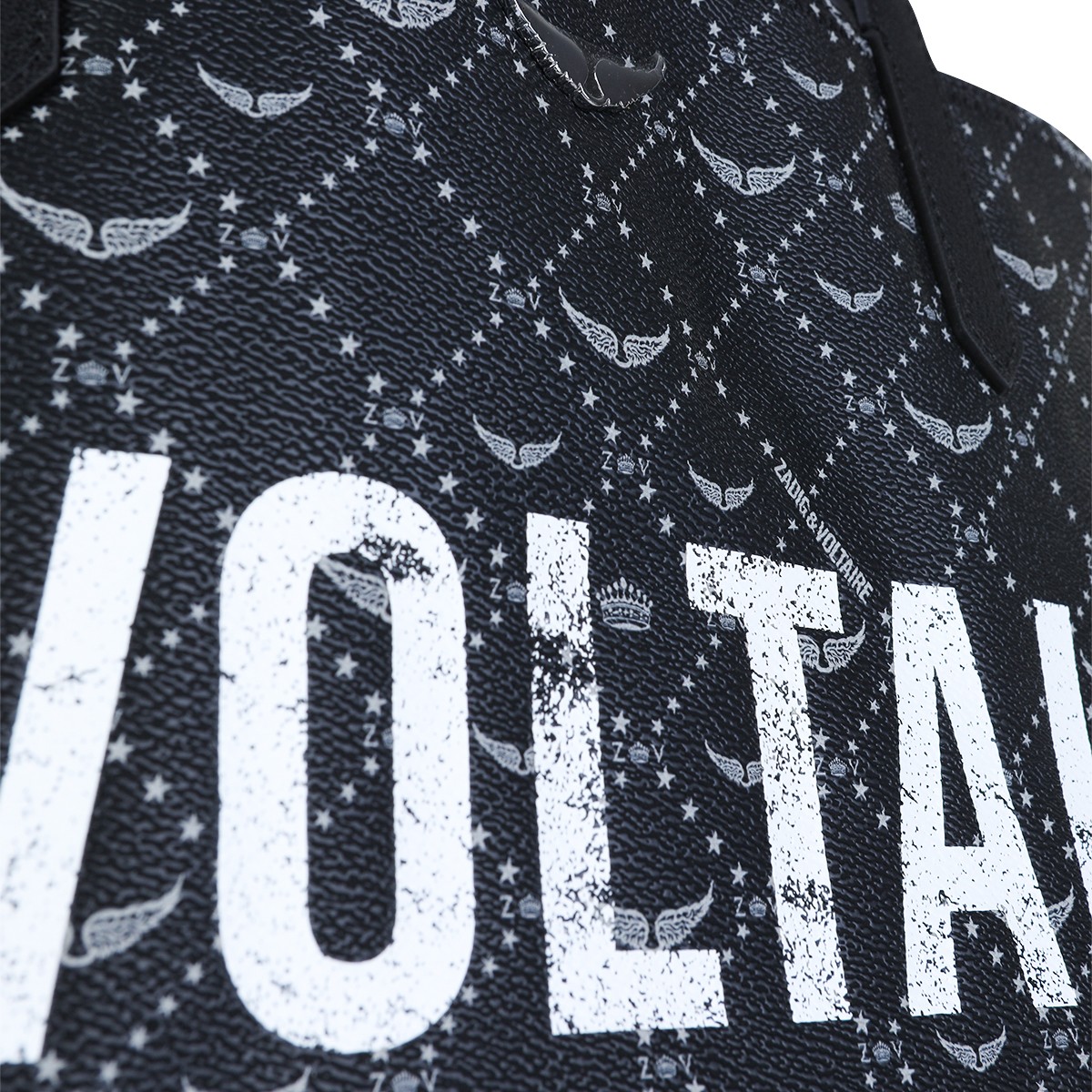 BLACK SHOPPER XL TOTE