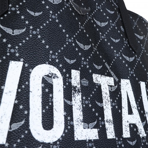 BLACK SHOPPER XL TOTE