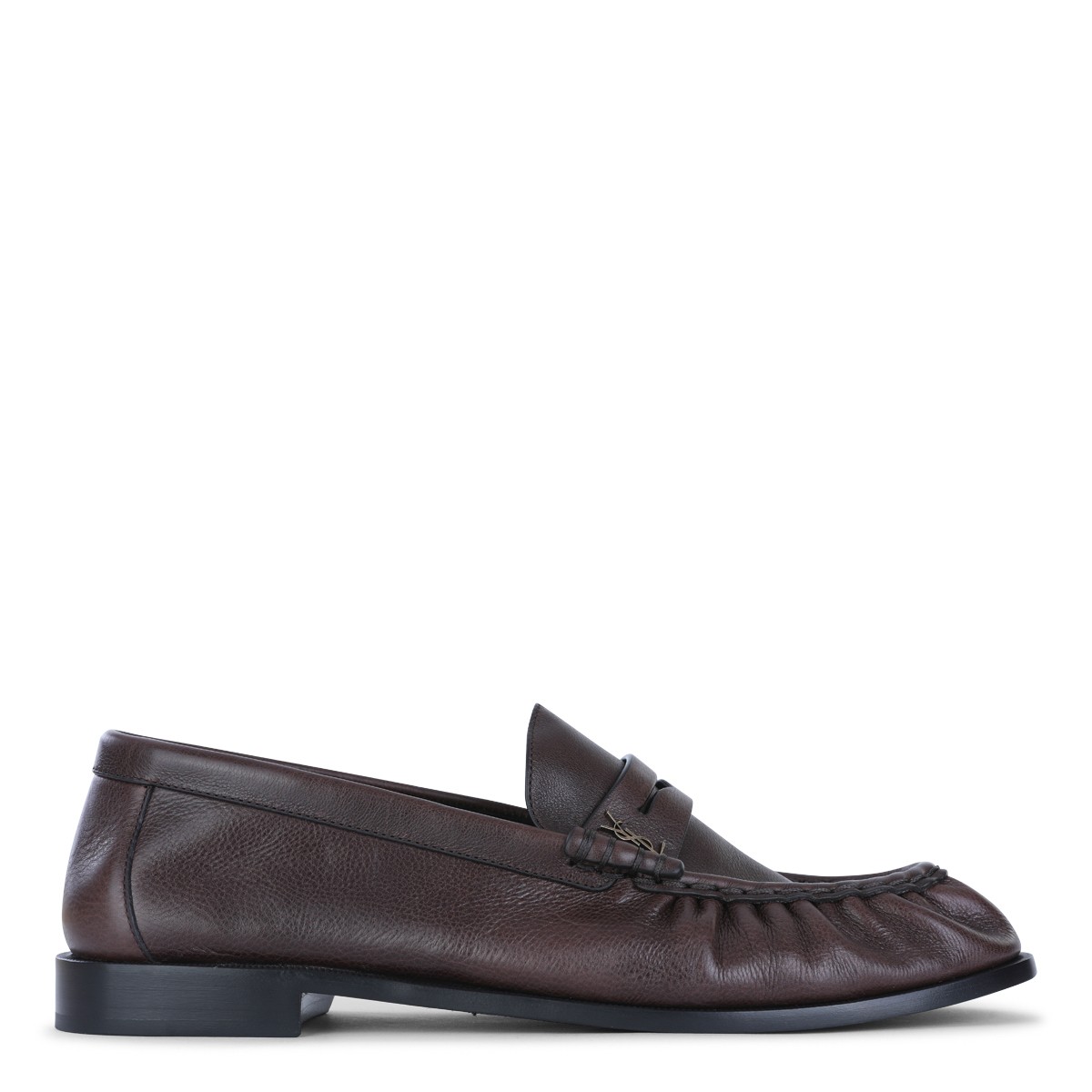BROWN LEATHER LOAFERS