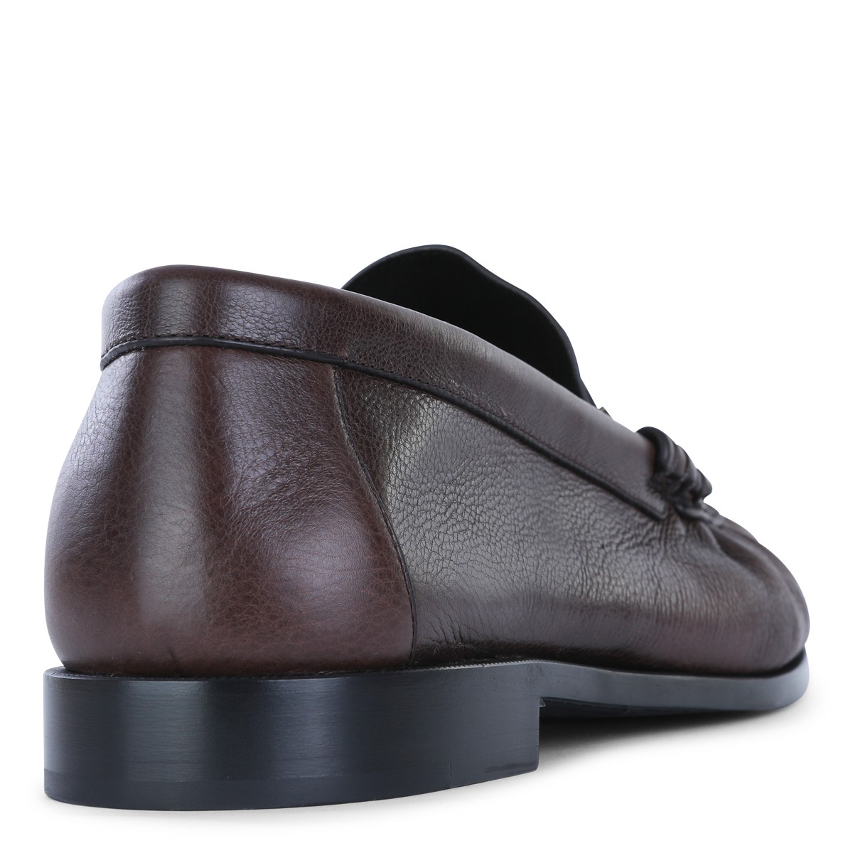 BROWN LEATHER LOAFERS