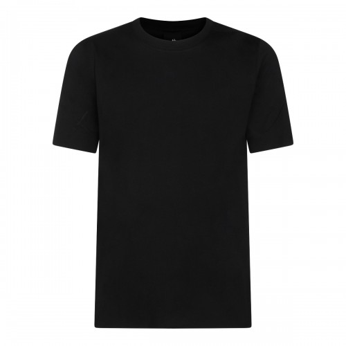 BLACK COTTON T-SHIRT