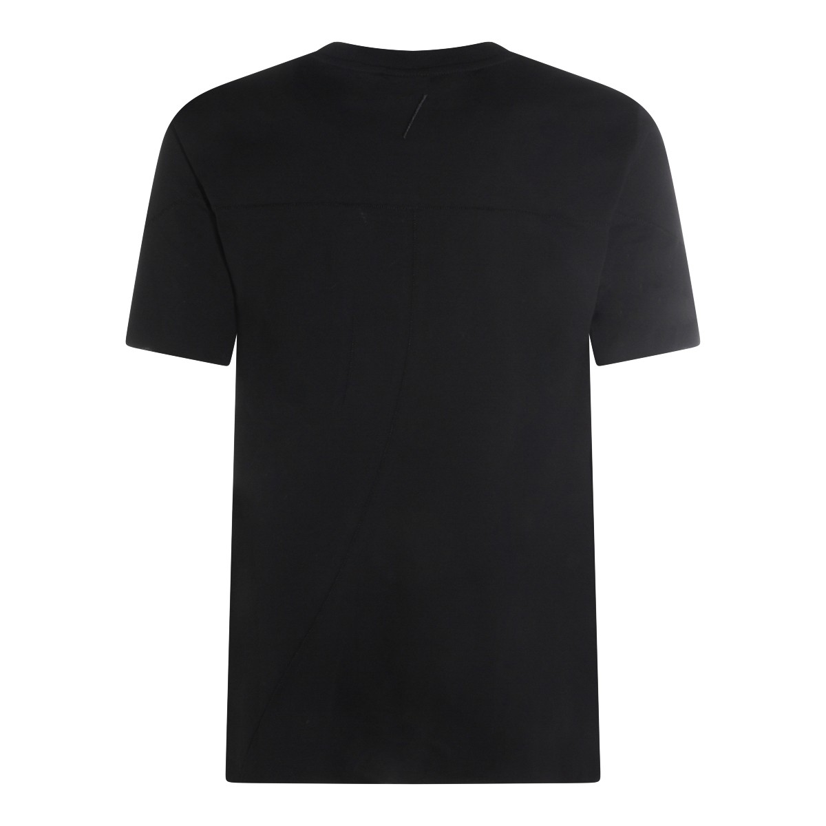 BLACK COTTON T-SHIRT