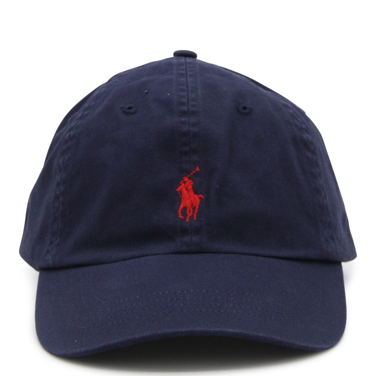 NAVY COTTON BASEBALL CAP