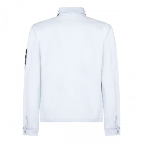 LIGHT BLUE COTTON DENIM JACKET 2