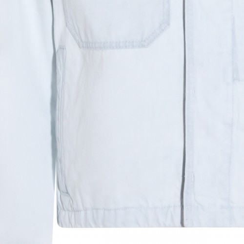 LIGHT BLUE COTTON DENIM JACKET