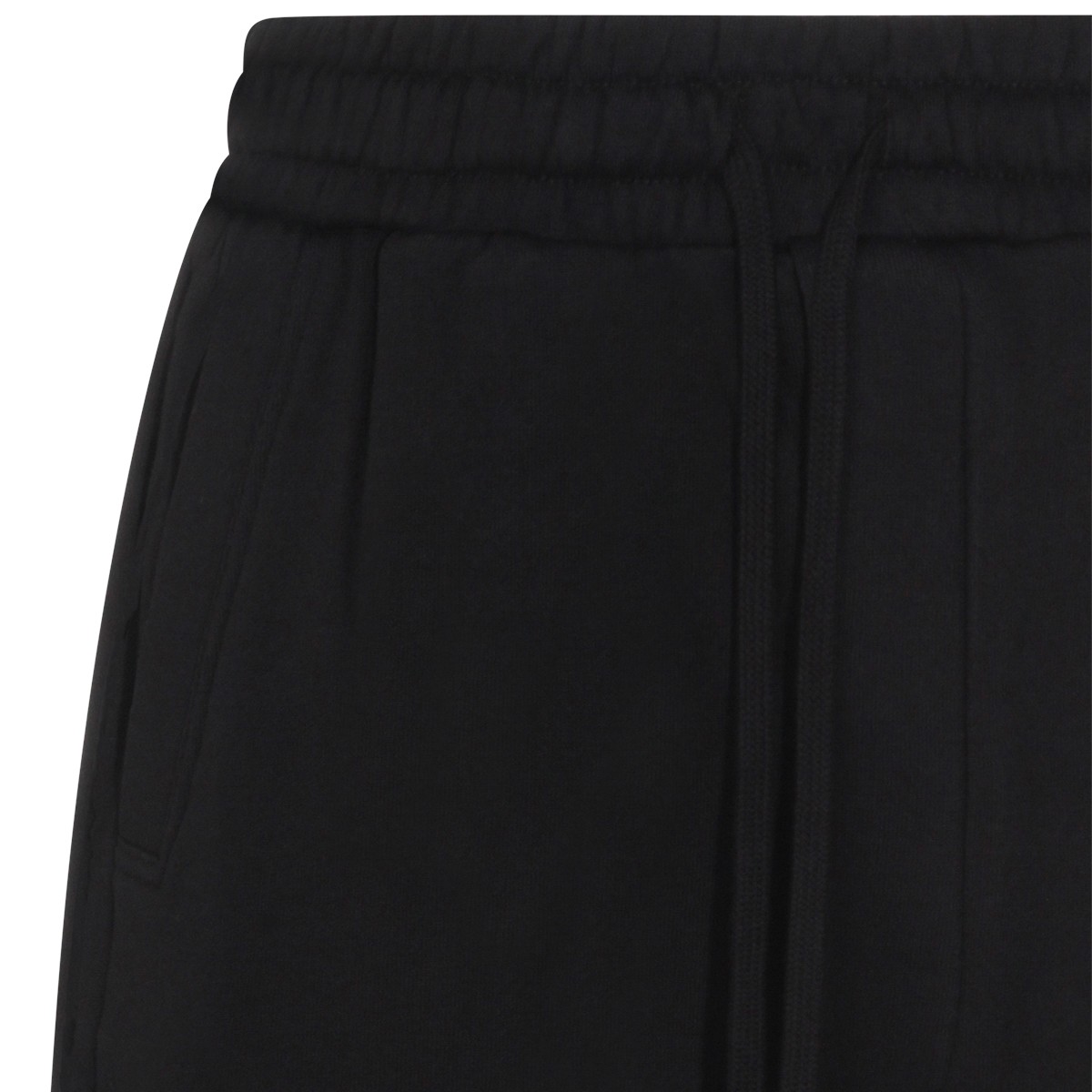 BLACK COTTON SHORTS