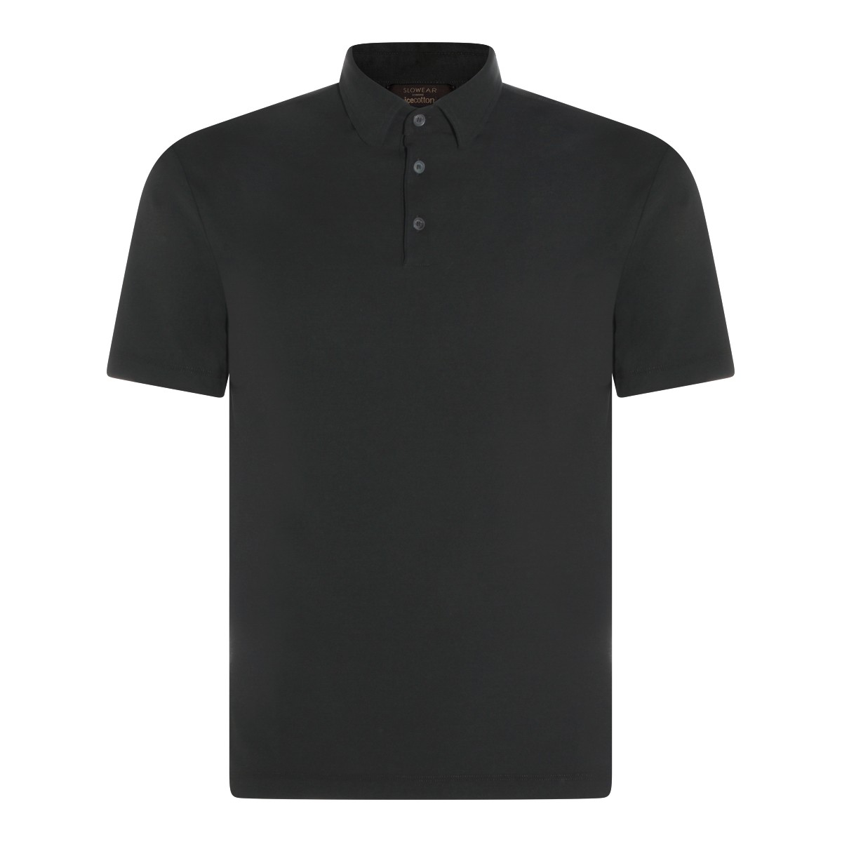 GREEN COTTON POLO SHIRT 