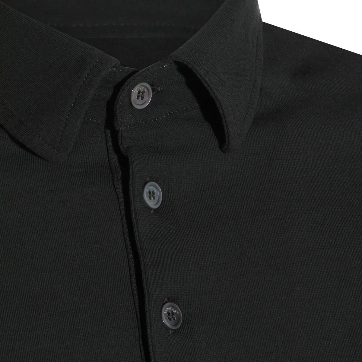 GREEN COTTON POLO SHIRT 