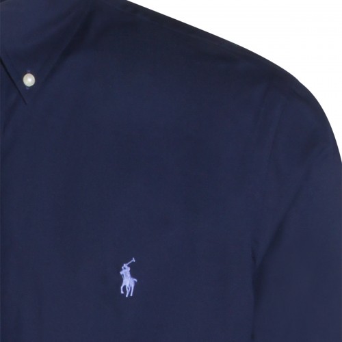 NAVY COTTON SHIRT