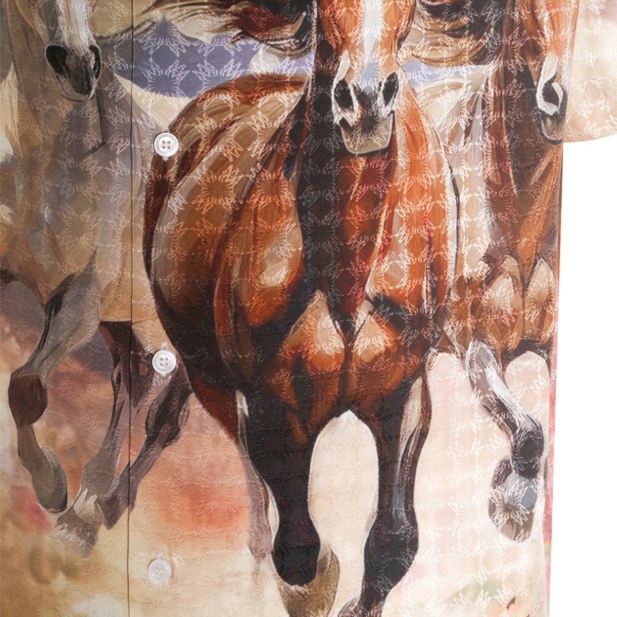 MULTICOLOR VISCOSE SHIRT