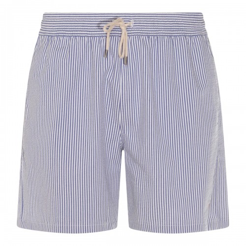 LIGHT BLUE COTTON BEACHWEAR