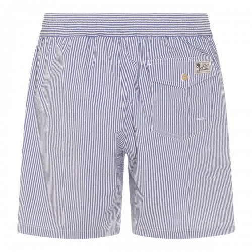 LIGHT BLUE COTTON BEACHWEAR
