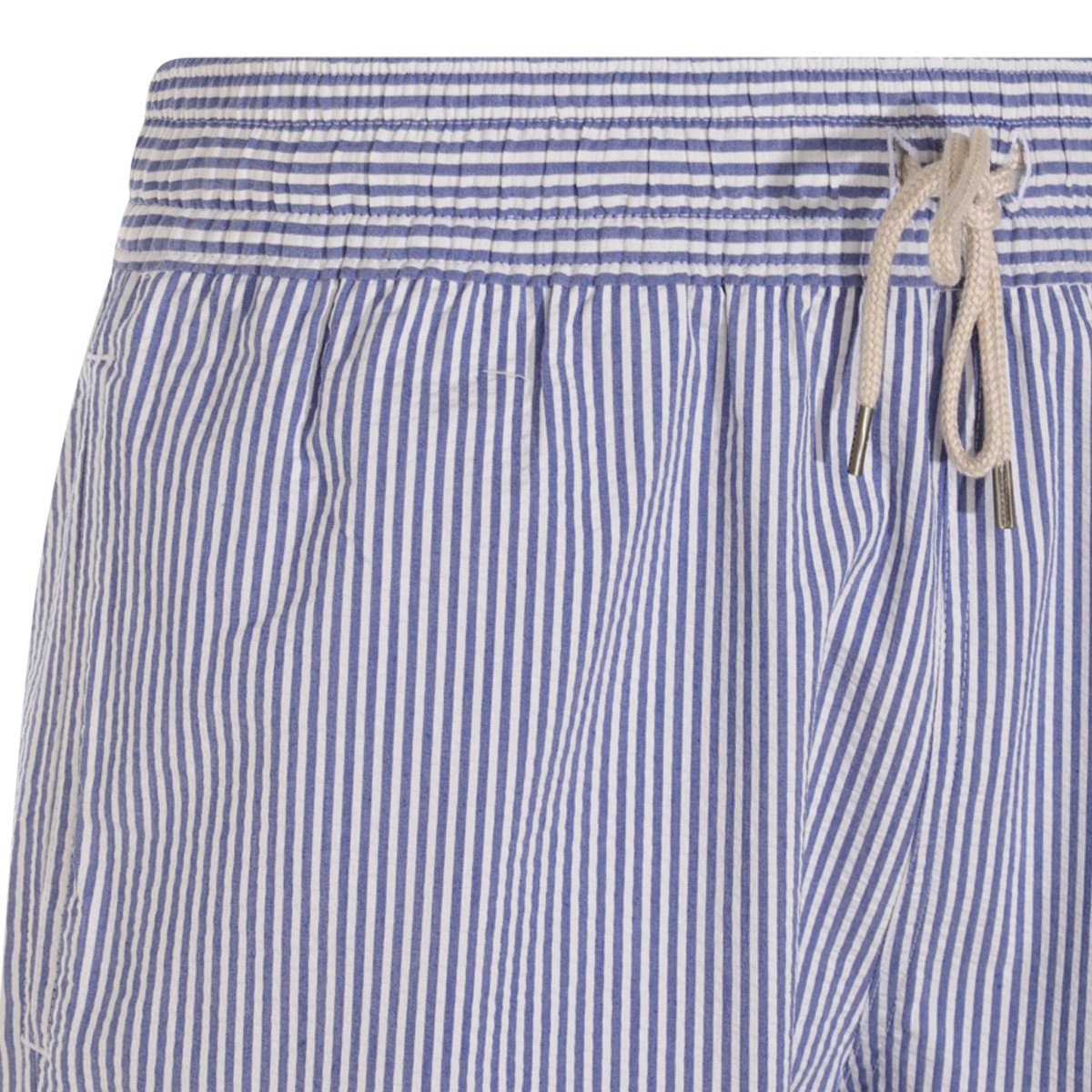 LIGHT BLUE COTTON BEACHWEAR