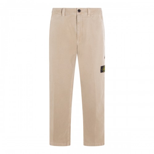 BEIGE COTTON PANTS
