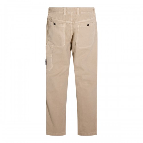 BEIGE COTTON PANTS