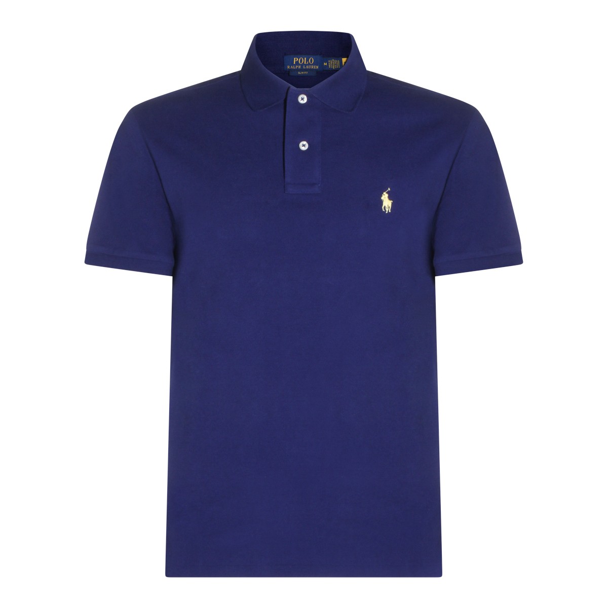 BLUE ROYAL COTTON POLO SHIRT