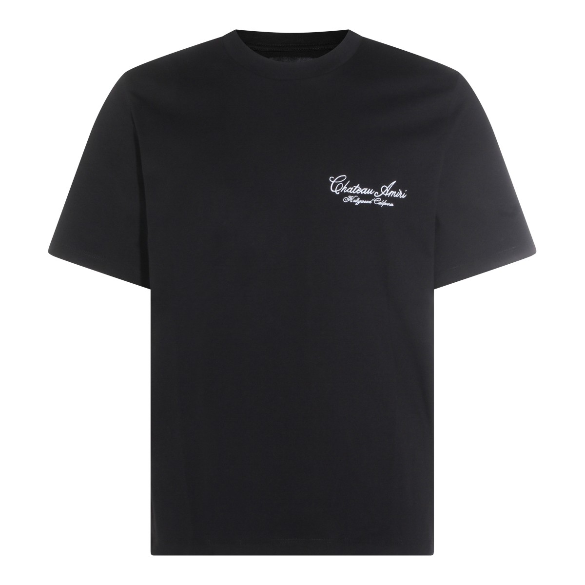 BLACK COTTON T-SHIRT