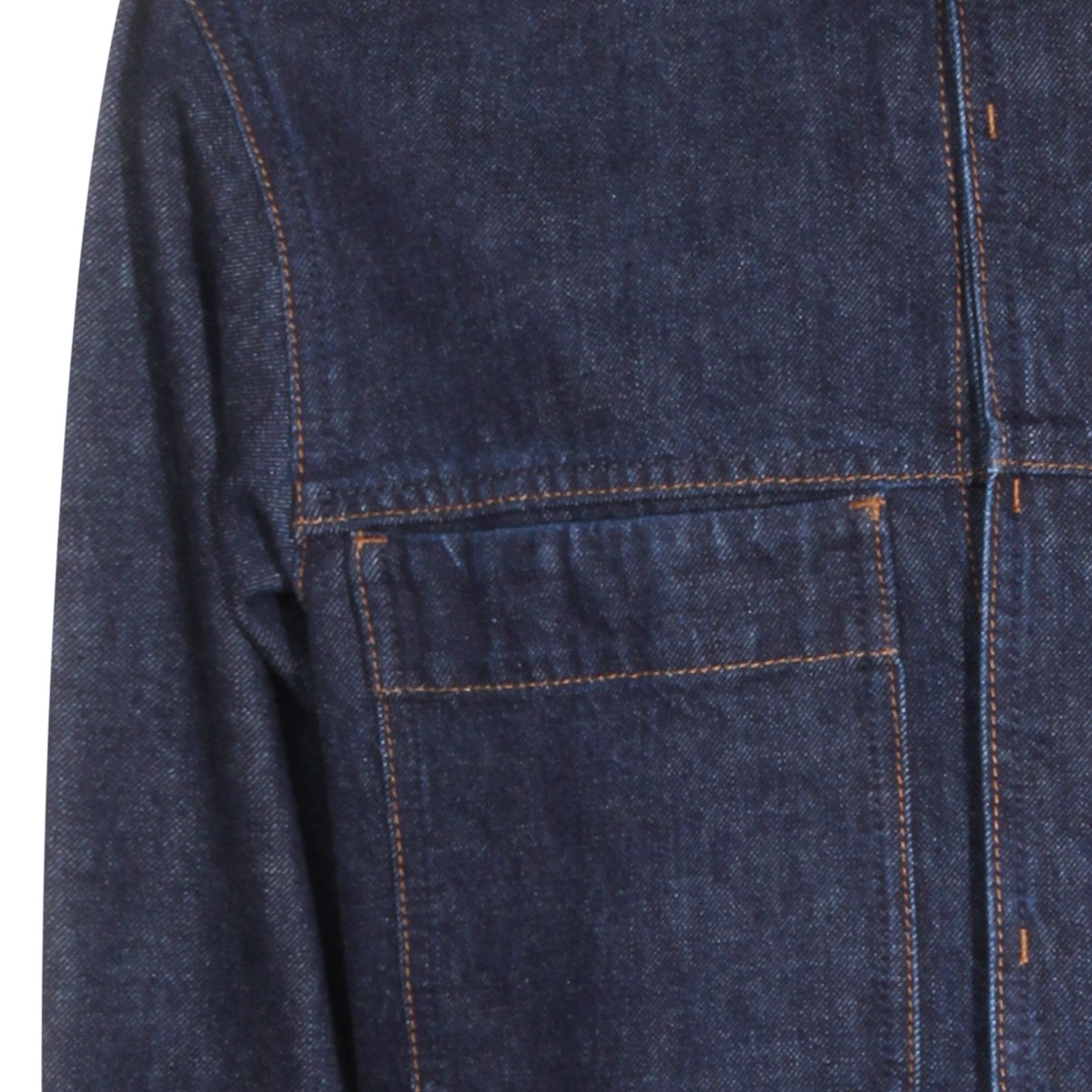 BLUE COTTON DENIM JACKET