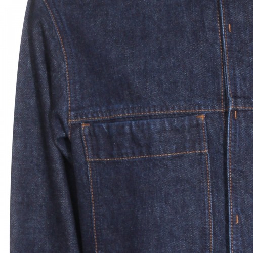 BLUE COTTON DENIM JACKET
