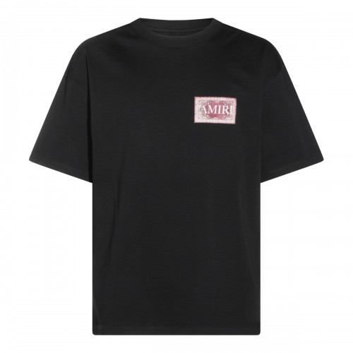 BLACK COTTON T-SHIRT