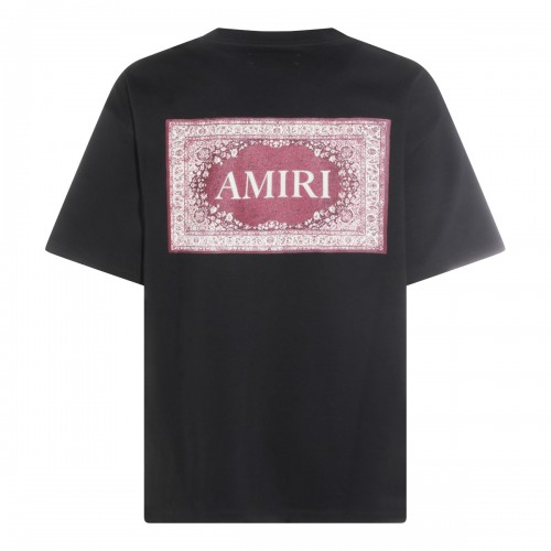 BLACK COTTON T-SHIRT