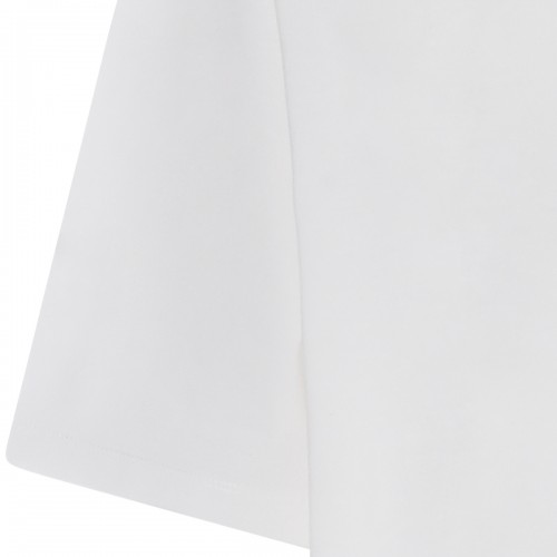 WHITE COTTON T-SHIRT