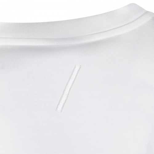 WHITE COTTON T-SHIRT