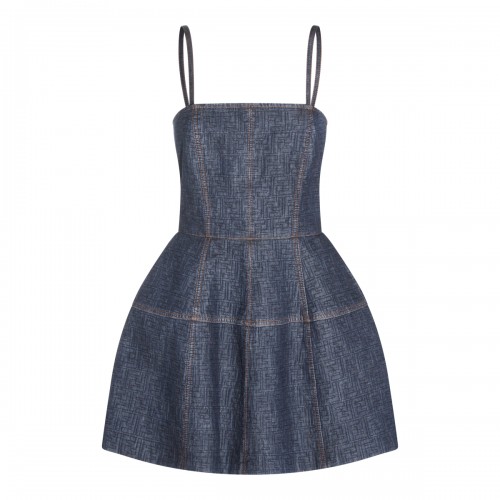 BLUE COTTON DRESS