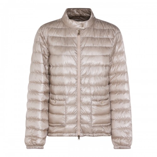 BEIGE DOWN JACKET