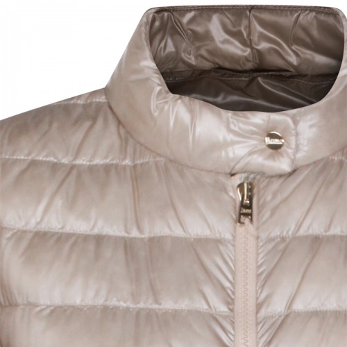 BEIGE DOWN JACKET