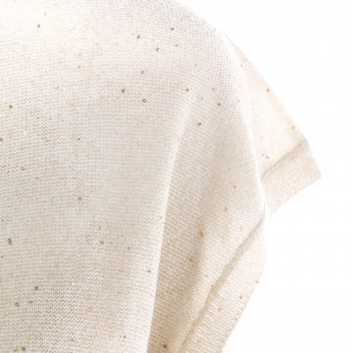 CREAM VISCOSE KNITWEAR