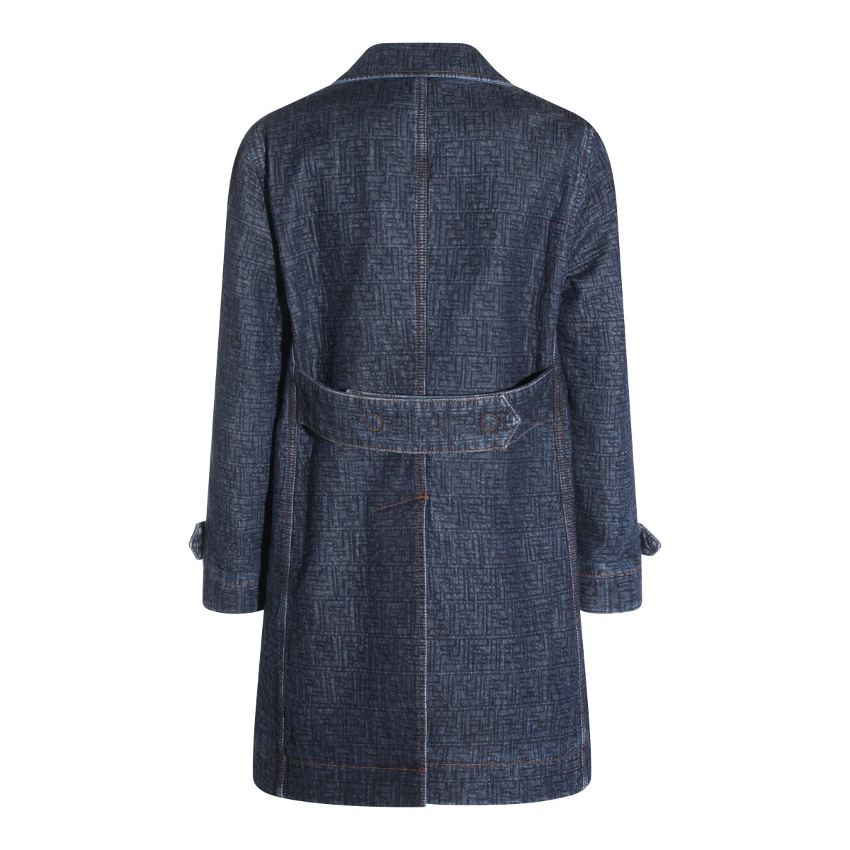 BLUE COTTON COAT
