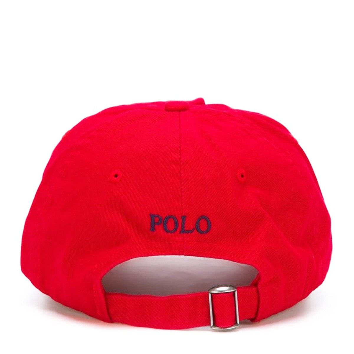 RED COTTON BASEBALL CAP