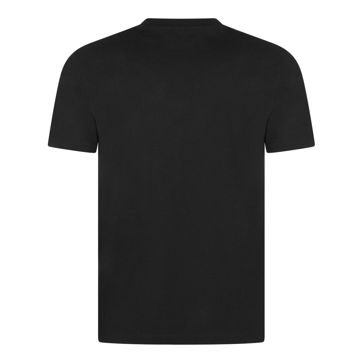 BLACK COTTON T-SHIRT