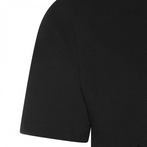 BLACK COTTON T-SHIRT