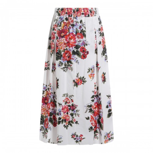 MULTICOLOR COTTON SKIRT