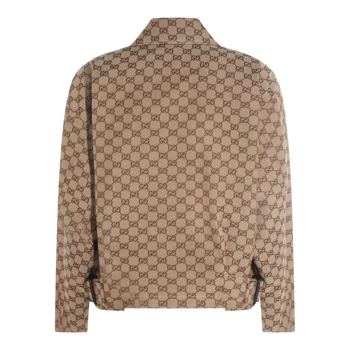 CAMEL COTTON CASUAL JACKET