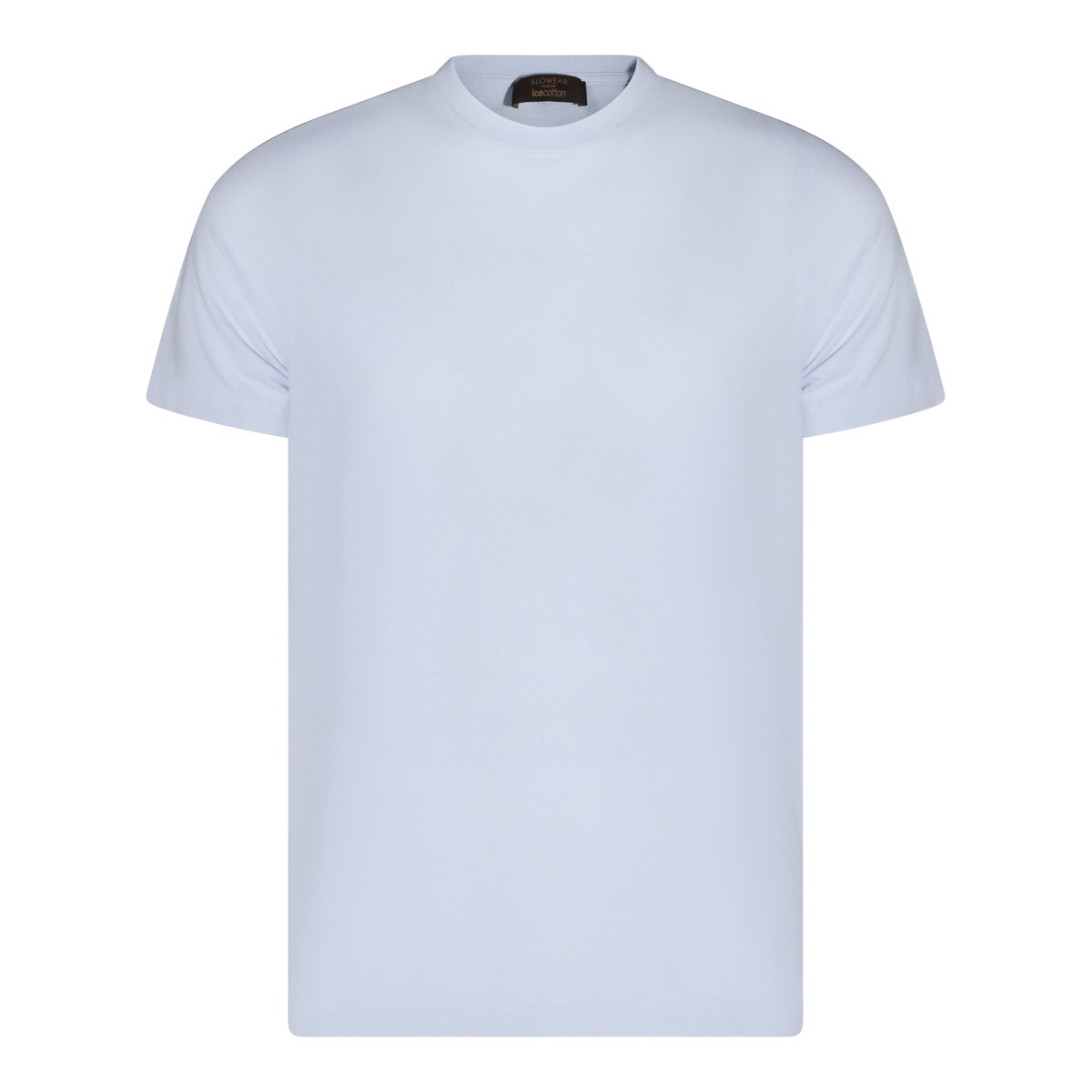 LIGHT BLUE COTTON T-SHIRT