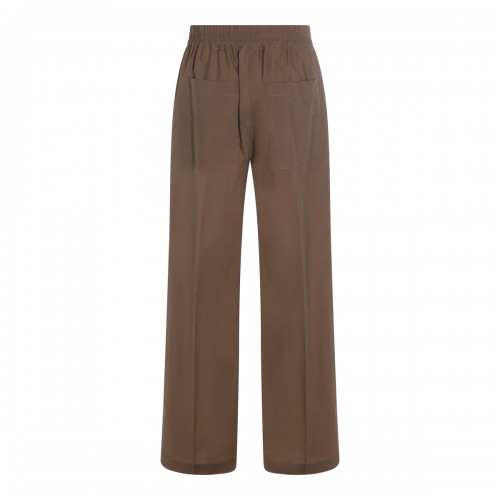 BROWN COTTON PANTS