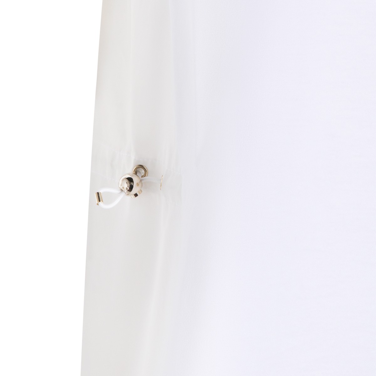 WHITE COTTON T-SHIRT