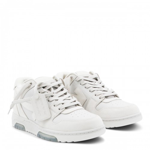 IVORY LEATHER OUT OF OFFICE SNEAKERS