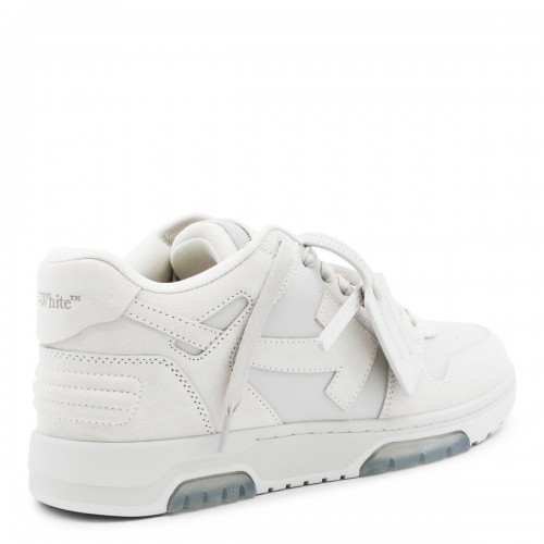IVORY LEATHER OUT OF OFFICE SNEAKERS