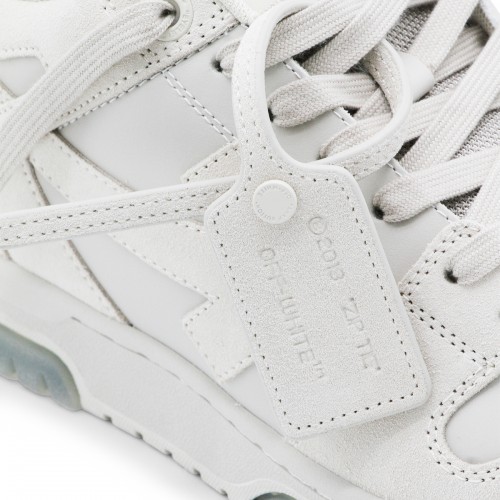 IVORY LEATHER OUT OF OFFICE SNEAKERS